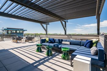 Rooftop deck